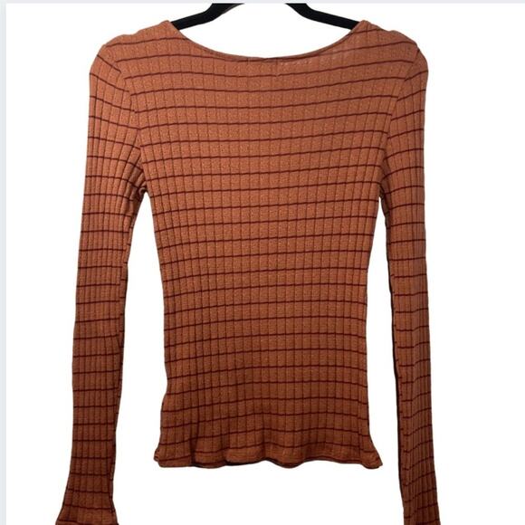 Project Social T Kimora Sweetheart Knit Top, S - Picture 4 of 6
